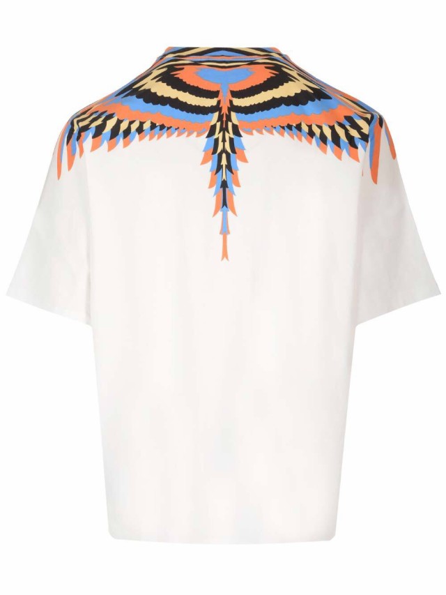 MARCELO BURLON マルセロ バーロン ホワイト WHITE Tシャツ メンズ