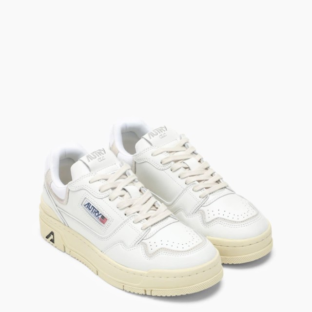 AUTRY ホワイト White CLC sneakers スニーカー メンズ 秋冬2023