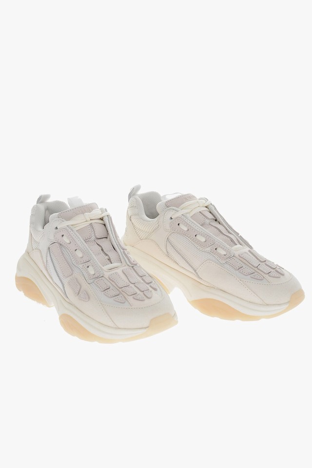 AMIRI アミリ White スニーカー WFS001 121 レディース SUEDE INSERTS BONE RUNNER SNEAKERS  【関税・送料無料】【ラッピング無料】 dk｜au PAY マーケット