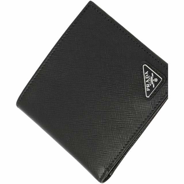 PRADA プラダ ブラック Black Saffiano Leather Wallet 財布 メンズ 秋冬2023 2MO513QHHF0002  【関税・送料無料】【ラッピング無料】 vi｜au PAY マーケット