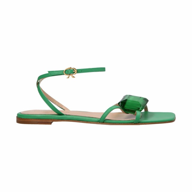 GIANVITO ROSSI ジャンヴィトロッシ Green Jewel sandals サンダル レディース 春夏2023  G3227405CUONAPGREEN 【関税・送料無料】【ラッ｜au PAY マーケット