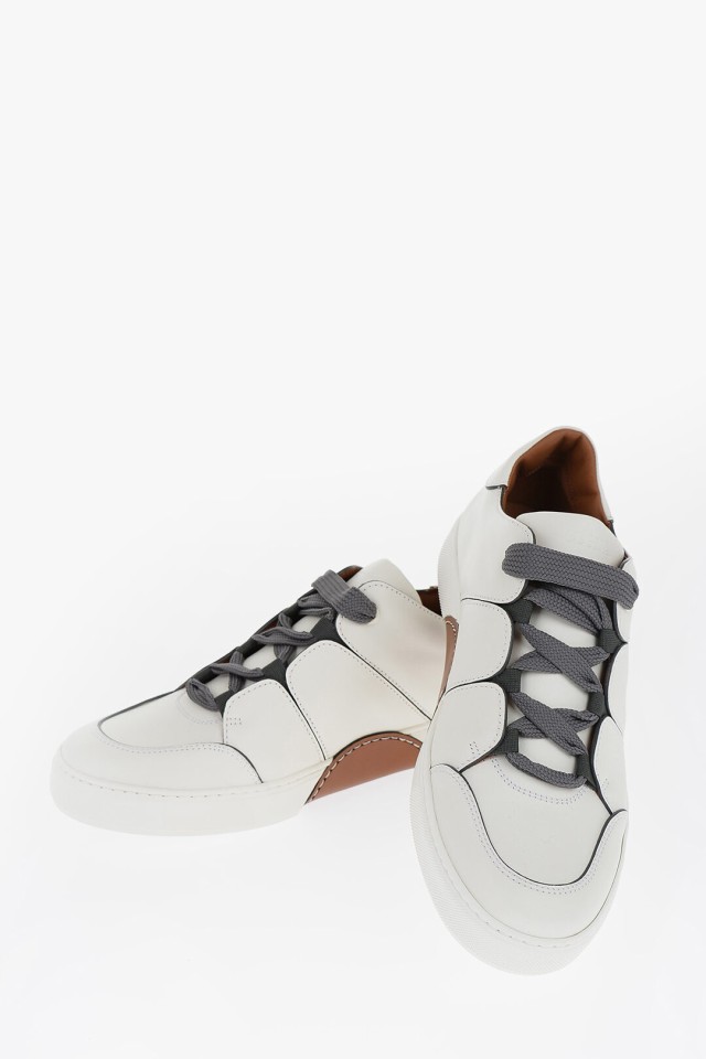 ZEGNA ゼニア スニーカー LHSWI S2975Z OSS メンズ LUXURY LEATHER TIZIANO LOW-TOP  SNEAKERS 【関税・送料無料】【ラッピング無料】 dk｜au PAY マーケット