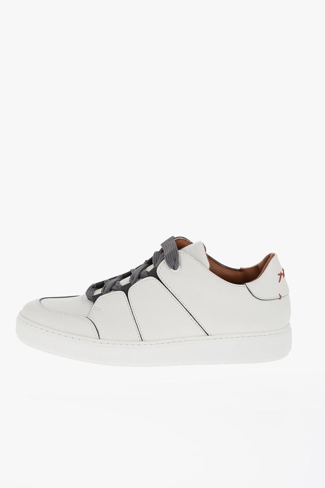 ZEGNA ゼニア スニーカー LHSWI S2975Z OSS メンズ LUXURY LEATHER TIZIANO LOW-TOP  SNEAKERS 【関税・送料無料】【ラッピング無料】 dk｜au PAY マーケット