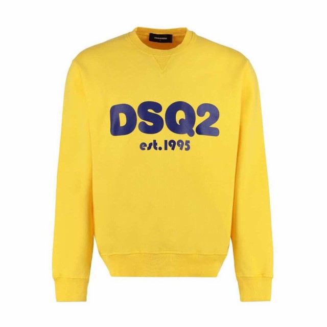 DSQUARED2 ディースクエアード イエロー Yellow トレーナー メンズ 春夏2023 S74GU0692S25030_174  【関税・送料無料】【ラッピング無料】｜au PAY マーケット