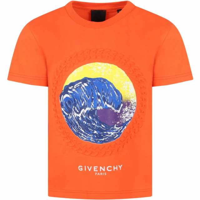 GIVENCHY ジバンシィ オレンジ Orange トップス ボーイズ 春夏2023