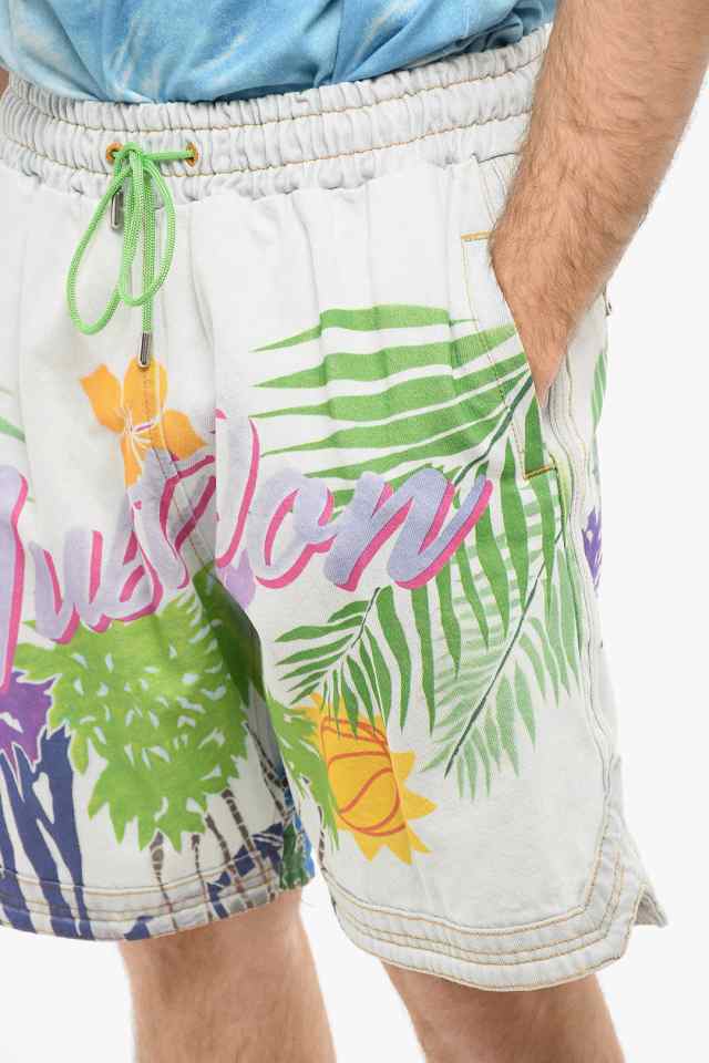 JUST DON ジャスト ドン パンツ 32JUSB02 226345 80 メンズ ISLANDERS DENIM HAWAII SHORTS  WITH DRAWSTRING 【関税・送料無料】【ラッピ｜au PAY マーケット