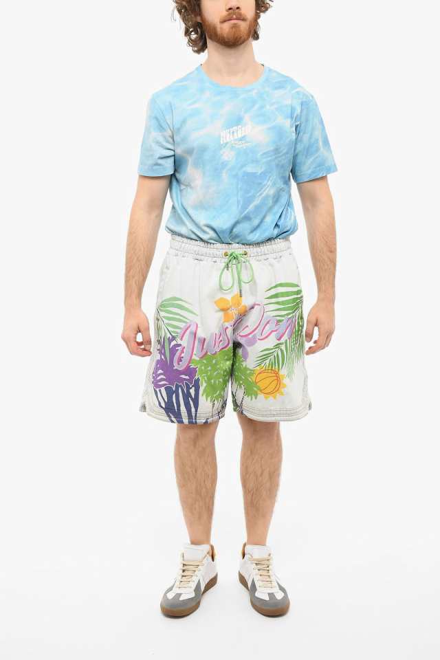 JUST DON ジャスト ドン パンツ 32JUSB02 226345 80 メンズ ISLANDERS DENIM HAWAII SHORTS  WITH DRAWSTRING 【関税・送料無料】【ラッピ｜au PAY マーケット