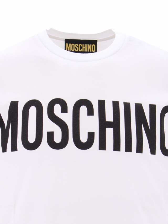 MOSCHINO モスキーノ ホワイト Bianco Tシャツ メンズ 秋冬2023 0701 7041A1001  【関税・送料無料】【ラッピング無料】 ia｜au PAY マーケット