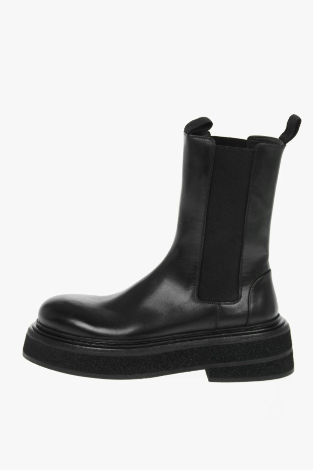 MARSELL マルセル ブーツ MW6223/118666 レディース LEATHER CHELSEA ZUCCONE BOOTS  【関税・送料無料】【ラッピング無料】 dk｜au PAY マーケット