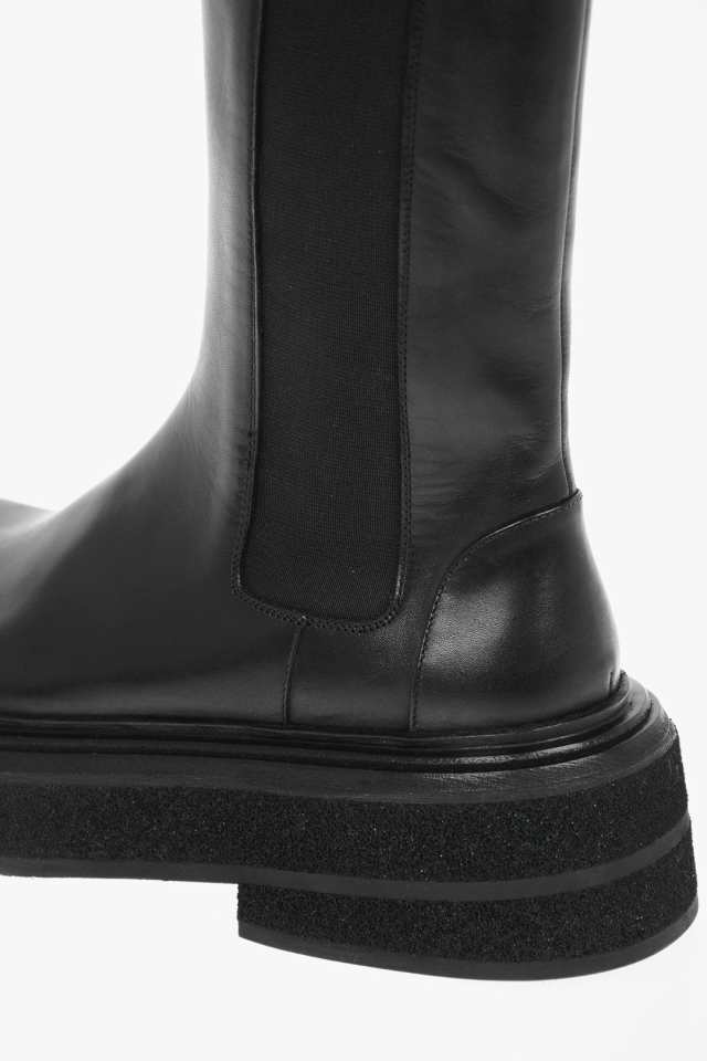 MARSELL マルセル ブーツ MW6223/118666 レディース LEATHER CHELSEA ZUCCONE BOOTS  【関税・送料無料】【ラッピング無料】 dk｜au PAY マーケット