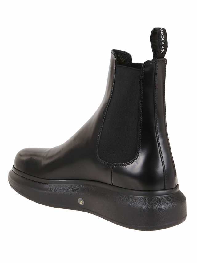 ALEXANDER MCQUEEN アレキサンダー マックイーン Black ブーツ メンズ 秋冬2023 586198.WHX52 1000  BLACK 【関税・送料無料】【ラッピン｜au PAY マーケット