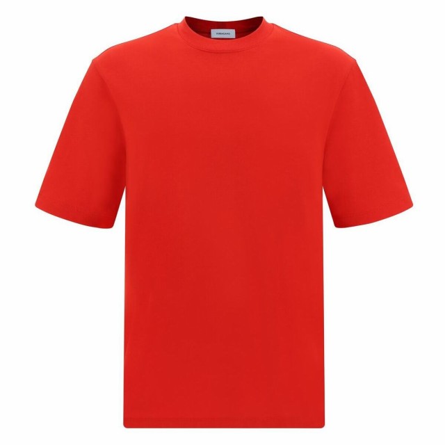 FERRAGAMO フェラガモ レッド Red Tシャツ メンズ 秋冬2023 766059_RED