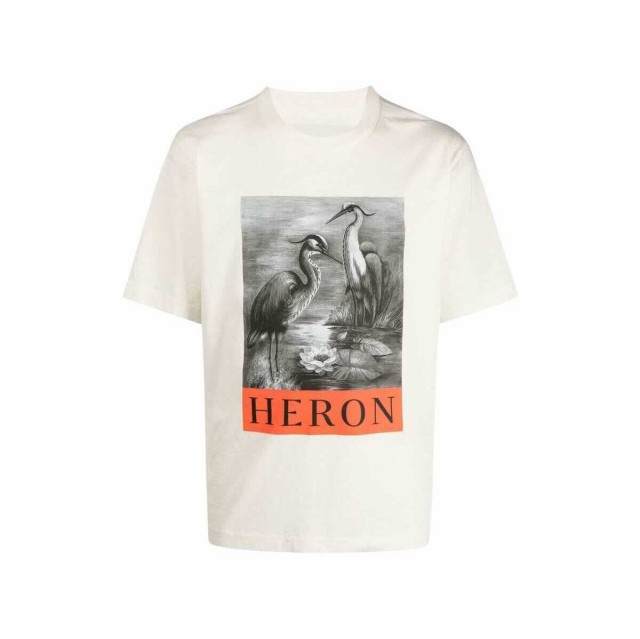 HERON PRESTON ヘロン プレストン Tシャツ メンズ 秋冬2023