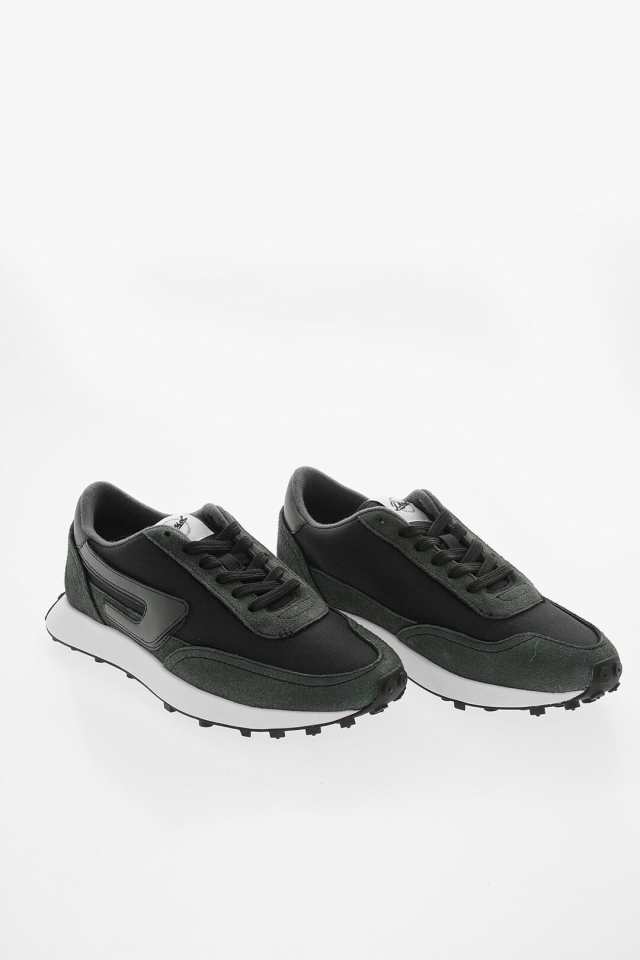 DIESEL ディーゼル スニーカー Y02874 P4428 T8011 レディース MEASH AND SUEDE S-RACER LC  LOW-TOP SNEAKERS WITH D-LOGO 【関税・送料｜au PAY マーケット