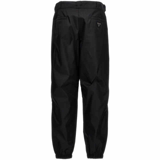 PRADA プラダ ブラック Black Re-Nylon pants パンツ メンズ 秋冬2023