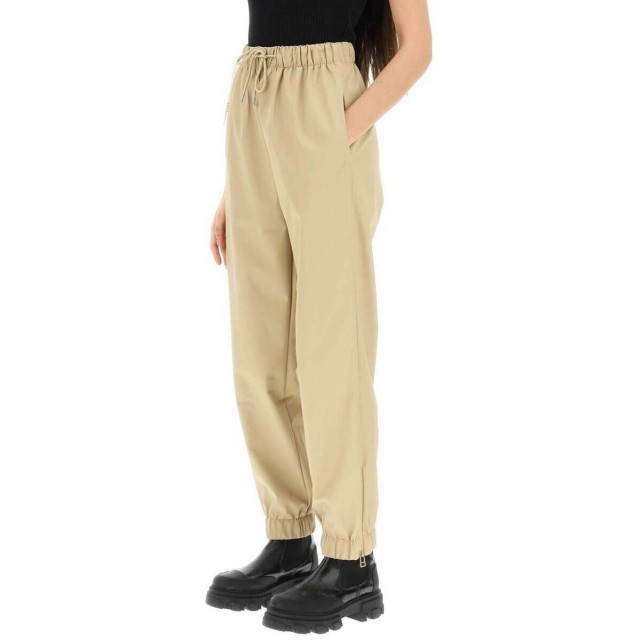 RAINS レインズ Beige Rains waterproof drawstring pants パンツ ...