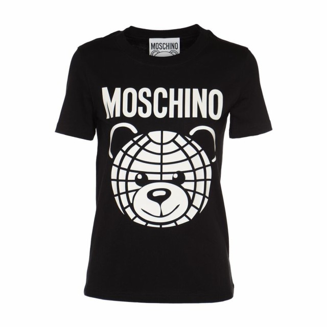 MOSCHINO モスキーノ Black Tシャツ レディース 春夏2023 0708 0541V3555 【関税・送料無料】【ラッピング無料】  ia｜au PAY マーケット