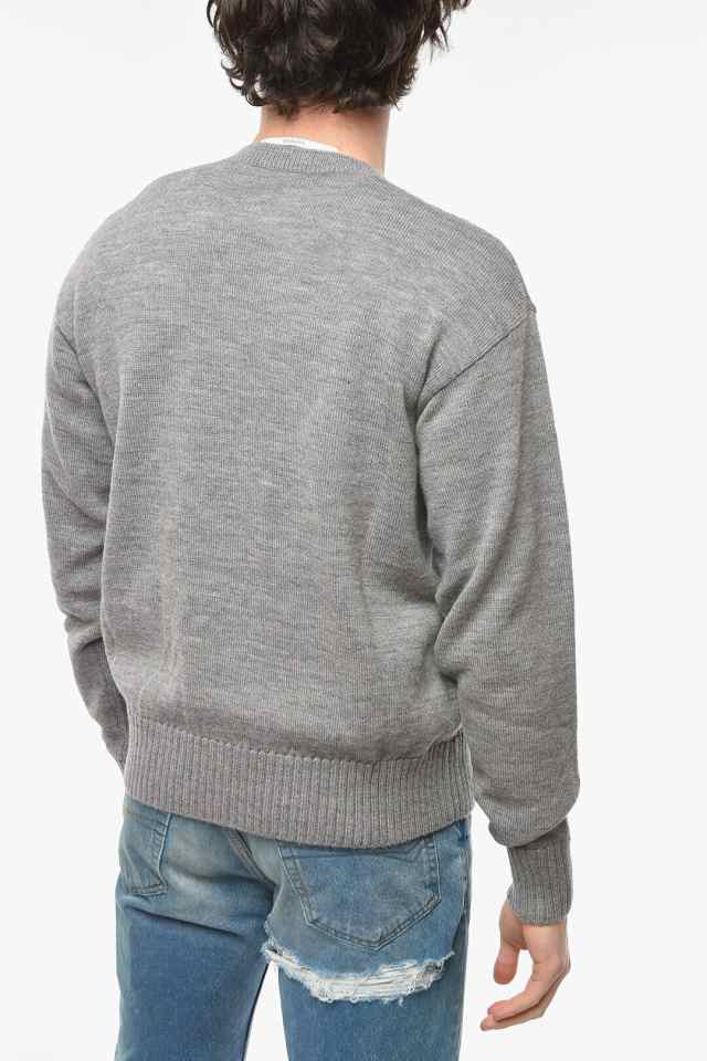 OFF WHITE オフホワイト ニットウェア OMHE091F21KNI0010606 メンズ SOLID COLOR CREW-NECK  SWEATER 【関税・送料無料】【ラッピング無料｜au PAY マーケット