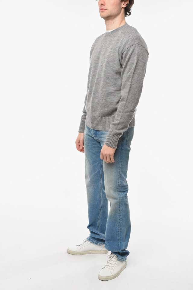 OFF WHITE オフホワイト ニットウェア OMHE091F21KNI0010606 メンズ SOLID COLOR CREW-NECK  SWEATER 【関税・送料無料】【ラッピング無料｜au PAY マーケット