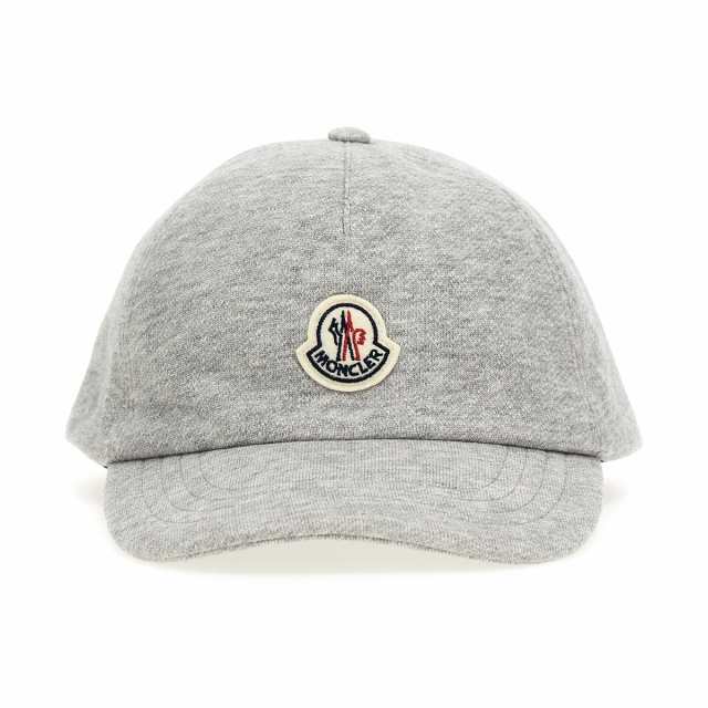 MONCLER モンクレール Gray Logo cap 帽子 メンズ 秋冬2023