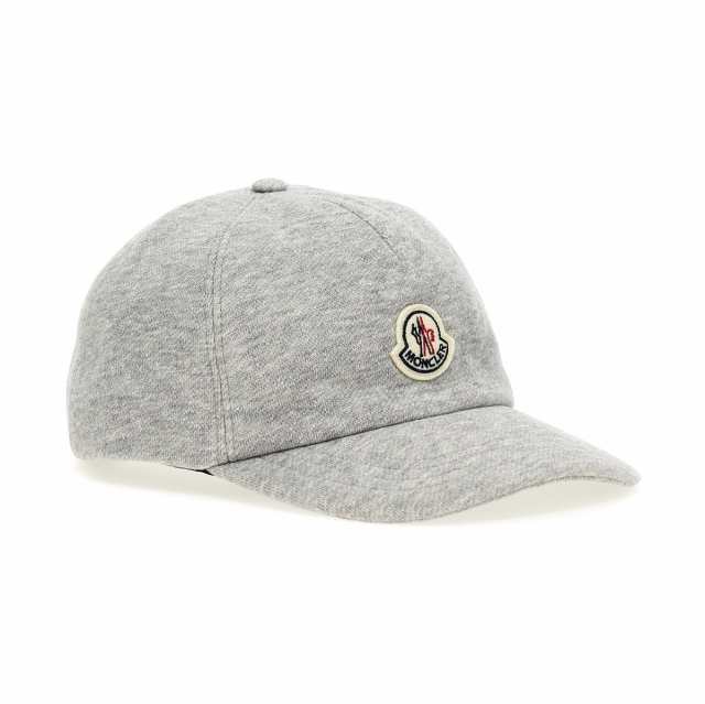 MONCLER モンクレール Gray Logo cap 帽子 メンズ 秋冬2023