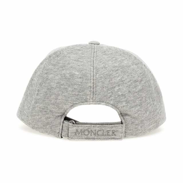 MONCLER モンクレール Gray Logo cap 帽子 メンズ 秋冬2023