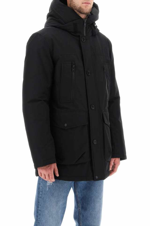 WOOLRICH ウールリッチ ブラック Black コート メンズ 秋冬2023 CFWOOU0866MRUT0001 BLK  【関税・送料無料】【ラッピング無料】 ia｜au PAY マーケット