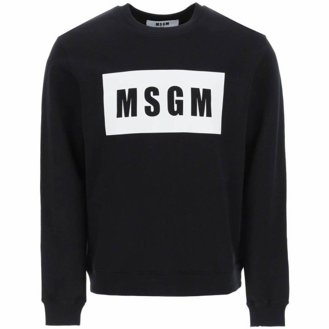 MSGM エムエスジーエム マルチカラー Colori misti Msgm logo box sweatshirt トレーナー メンズ 春夏2023  2000MM523 200000 【関税・送｜au PAY マーケット