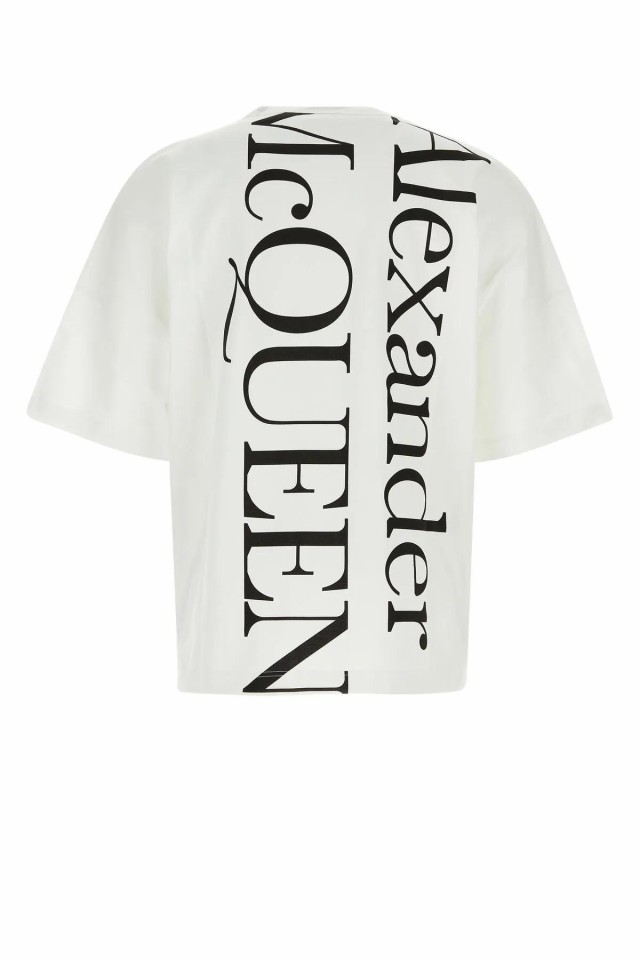 ALEXANDER MCQUEEN アレキサンダー マックイーン WHITE Tシャツ メンズ