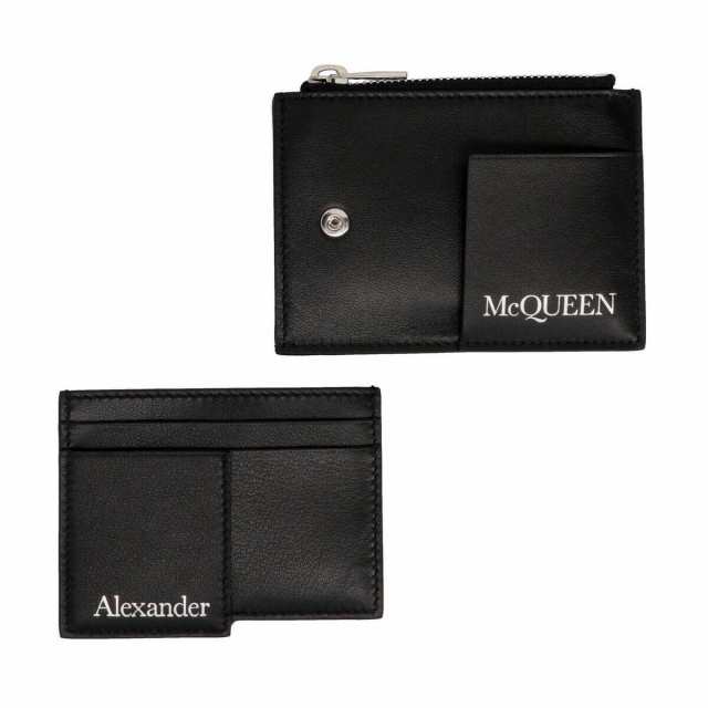 ALEXANDER MCQUEEN アレキサンダー マックイーン Black 財布 メンズ 春