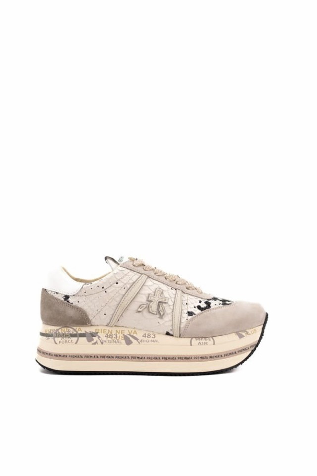 PREMIATA プレミアータ ホワイト White/black スニーカー レディース