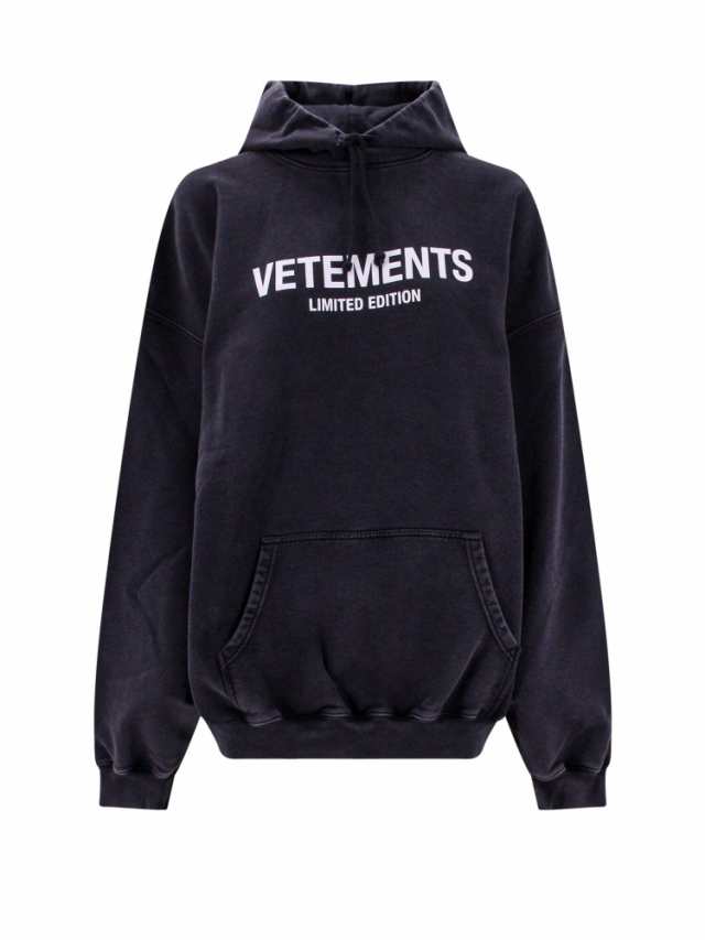 VETEMENTS ヴェトモン Black トレーナー レディース 秋冬2023