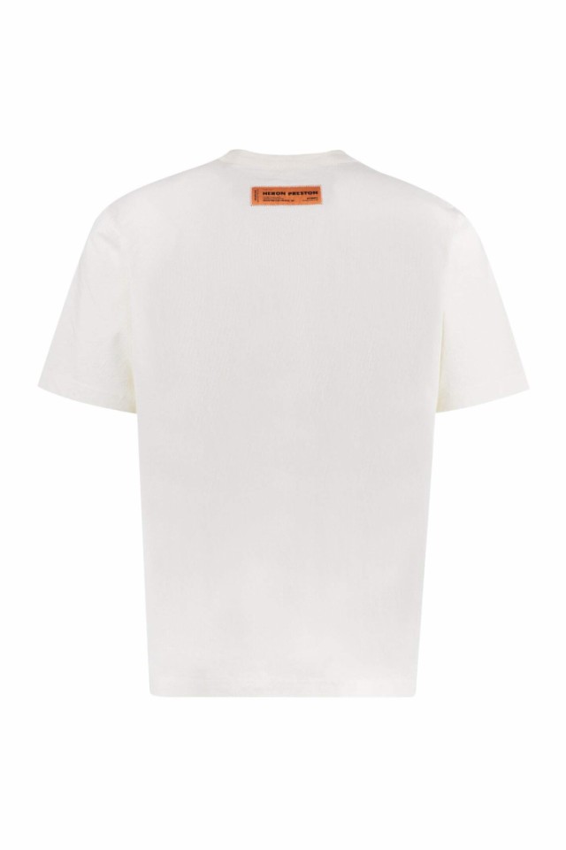 HERON PRESTON ヘロン プレストン Tシャツ メンズ 春夏2023 HMAA032C99JER003_0110  【関税・送料無料】【ラッピング無料】 ia｜au PAY マーケット