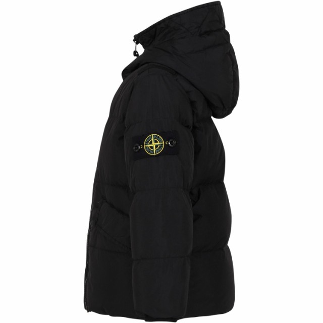 STONE ISLAND JUNIOR ストーン アイランド ブラック Black ジャケット ボーイズ 秋冬2023 791640223 V0029  【関税・送料無料】【ラッピン｜au PAY マーケット