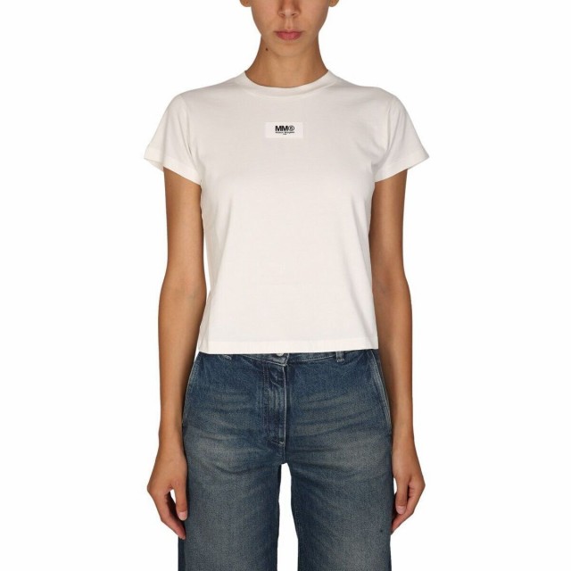 MAISON MARGIELA メゾン マルジェラ WHITE Tシャツ レディース 秋冬2022 S52GC0243S24311101  【関税・送料無料】【ラッピング無料】 mc｜au PAY マーケット