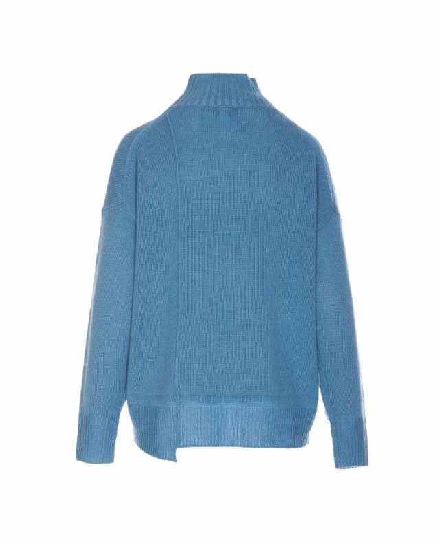 360CASHMERE 360カシミア ブルー Blue ニットウェア レディース 秋冬