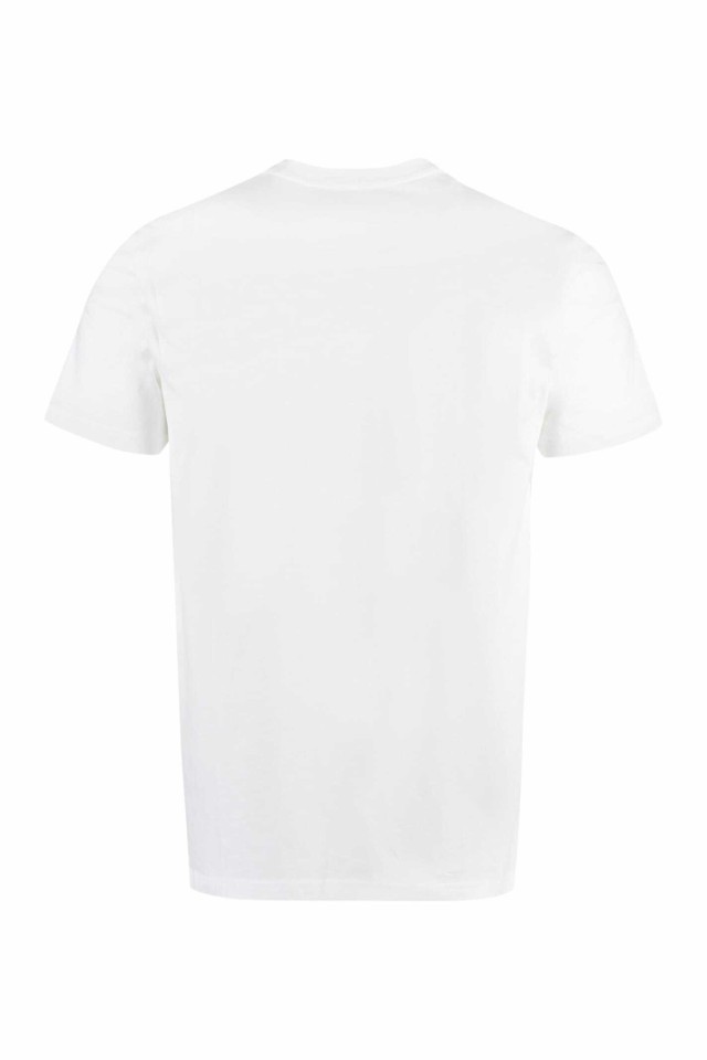 MOSCHINO モスキーノ ホワイト White Tシャツ メンズ 秋冬2022