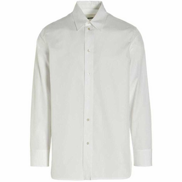 JIL SANDER ジル サンダー White シャツ メンズ 春夏2023 J23DL0102J45001100  【関税・送料無料】【ラッピング無料】 ia｜au PAY マーケット