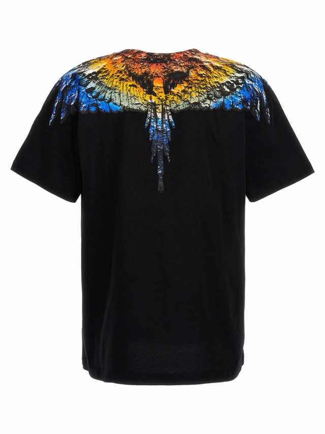 MARCELO BURLON マルセロ バーロン ブラック Black Tシャツ メンズ 秋冬2023 CMAA018F23JER003 1040  【関税・送料無料】【ラッピング無料｜au PAY マーケット