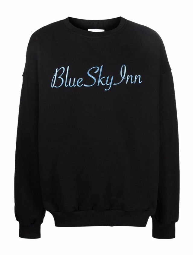 BLUE SKY INN トレーナー メンズ 秋冬2023 BS2102CN001 BLK BLACK