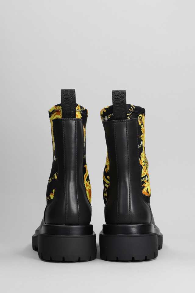 VERSACE JEANS COUTURE ブーツ ブラック 23.0cm