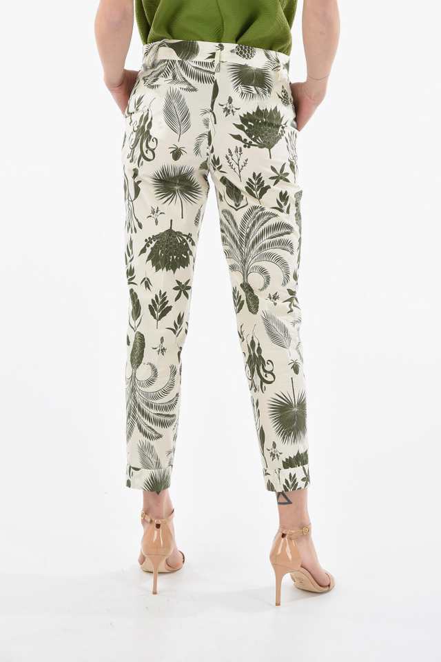 PAROSH パロシュ パンツ D231203.807 レディース TROPICAL PRINTED