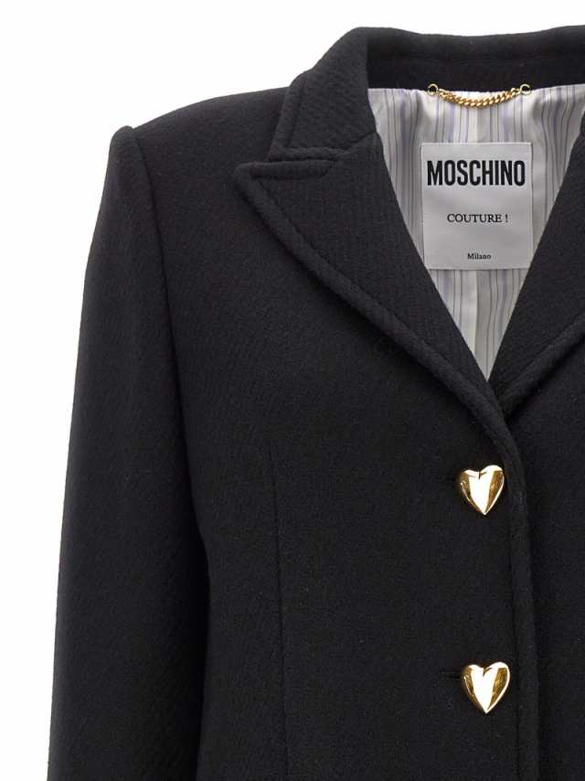 MOSCHINO モスキーノ ブラック Black コート レディース 秋冬2023