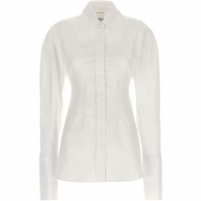 SPORTMAX スポーツマックス ホワイト White Yana shirt シャツ レディース 春夏2023 YANA001  【関税・送料無料】【ラッピング無料】 ju｜au PAY マーケット