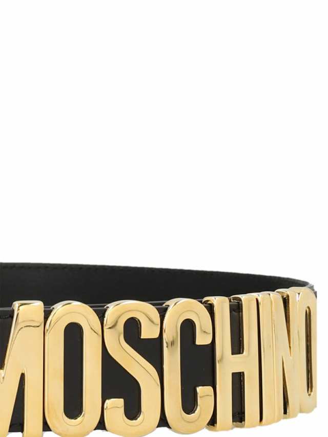 MOSCHINO モスキーノ ブラック Black ベルト レディース 秋冬2023 A8007 8001 0555  【関税・送料無料】【ラッピング無料】 ia｜au PAY マーケット