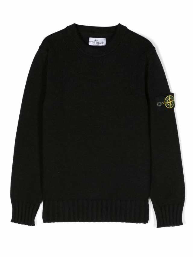 STONE ISLAND JUNIOR ストーン アイランド Nero スウェット ボーイズ 秋冬2023 7916515A2 V0029  【関税・送料無料】【ラッピング無料】 i｜au PAY マーケット