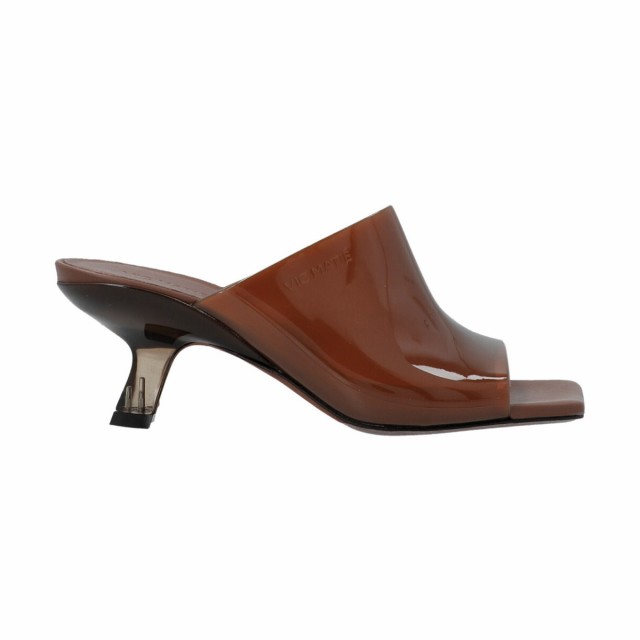 VIC MATIE ヴィックマティー Brown Glass sandals サンダル レディース