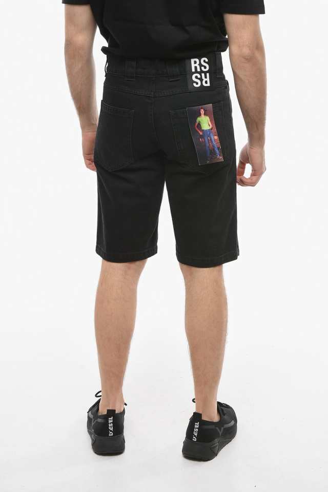 RAF SIMONS Denim workwear shorts | kensysgas.com