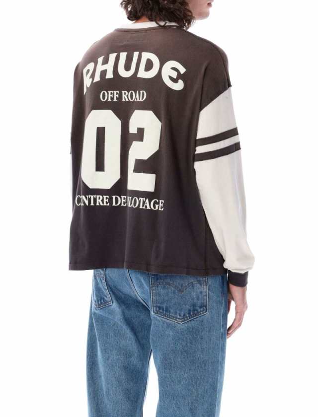 RHUDE ルード Tシャツ メンズ 秋冬2023 RHPF23TT120C0119 【関税・送料