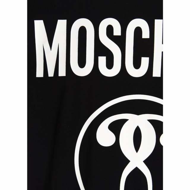 MOSCHINO モスキーノ ホワイト White/Black Double Question Mark’ T-shirt Tシャツ メンズ  秋冬2023 A070370411555 【関税・送料無料】｜au PAY マーケット